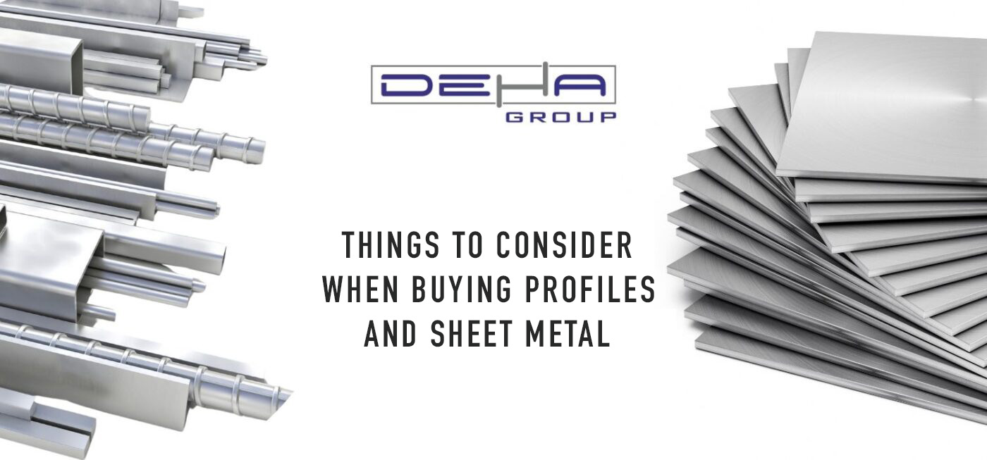 Things to Consider When Buying Profiles and Sheet Metal