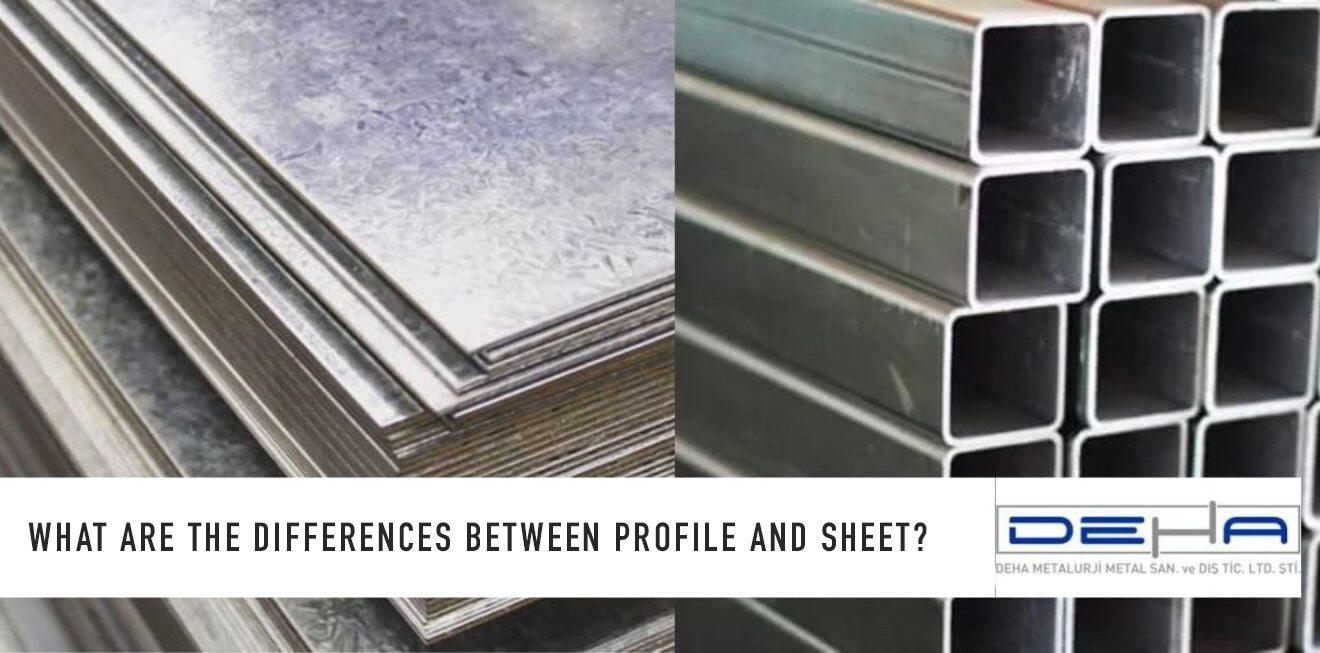 What are the differences between profile and sheet?